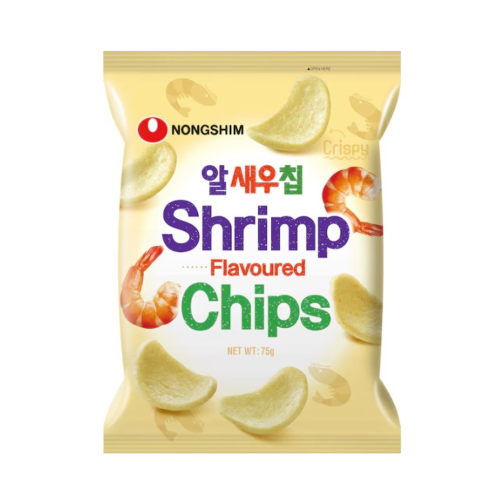 NONGSHIM CHIPS AL GUSTO DI GAMBERETTO ALSEUCHIP 75g*20