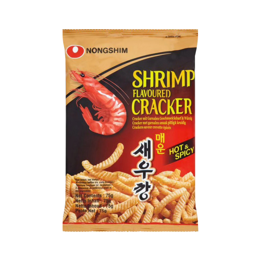 NONGSHIM SHRIMP CRACKER (HOT&SPICY) 75g*20