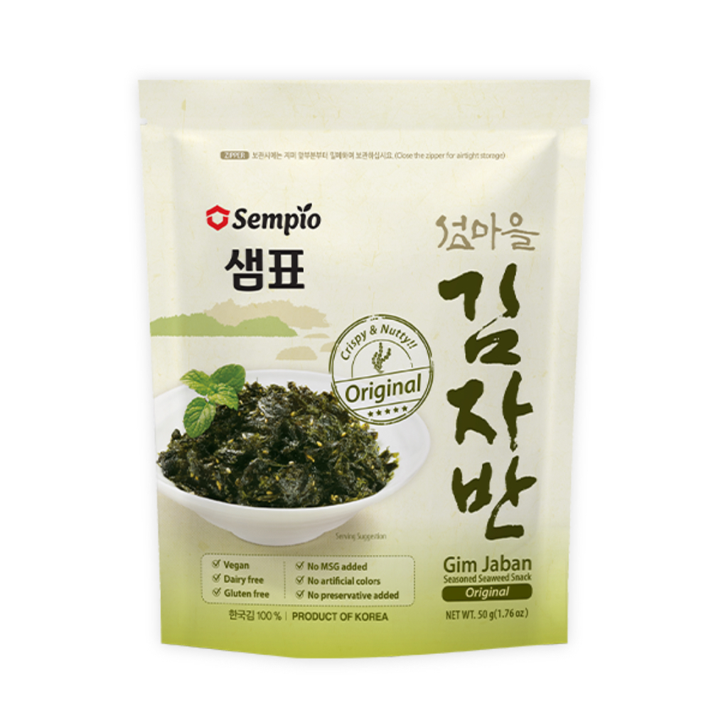 SEMPIO CRISPY SEAWEED SNACK ORIGINAL ALGHE 50g*12 