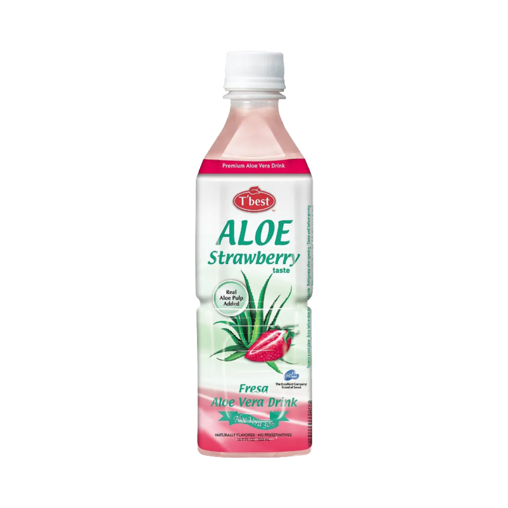 T'BEST ALOE VERA (FRAGOLA) 500ml*20
