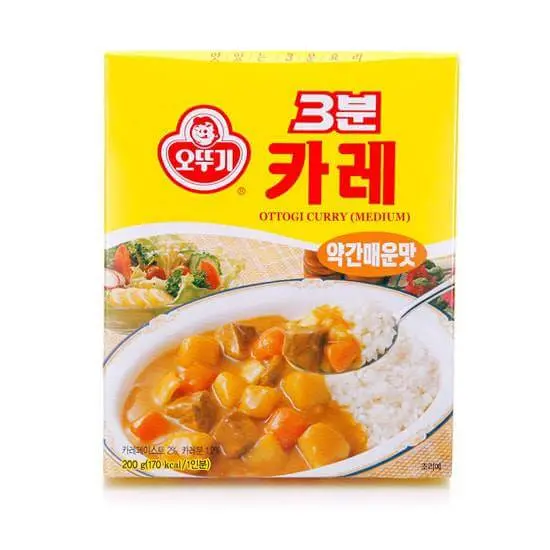 OTTOGI 3 MINS CURRY (MEDIUM HOT) 200g*24