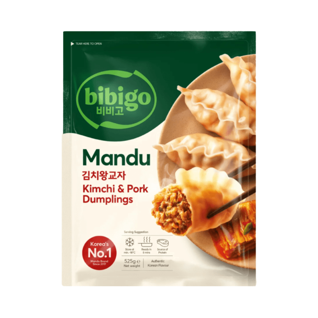 CJ BIBIGO RAVIOLI KIMCHI & MAIALE 525g*15