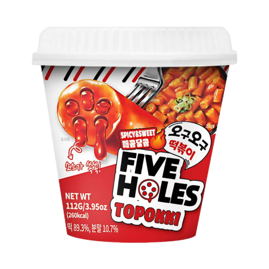 FIVE HOLES TOPOKKI (SPICY&SWEET) 112g*24