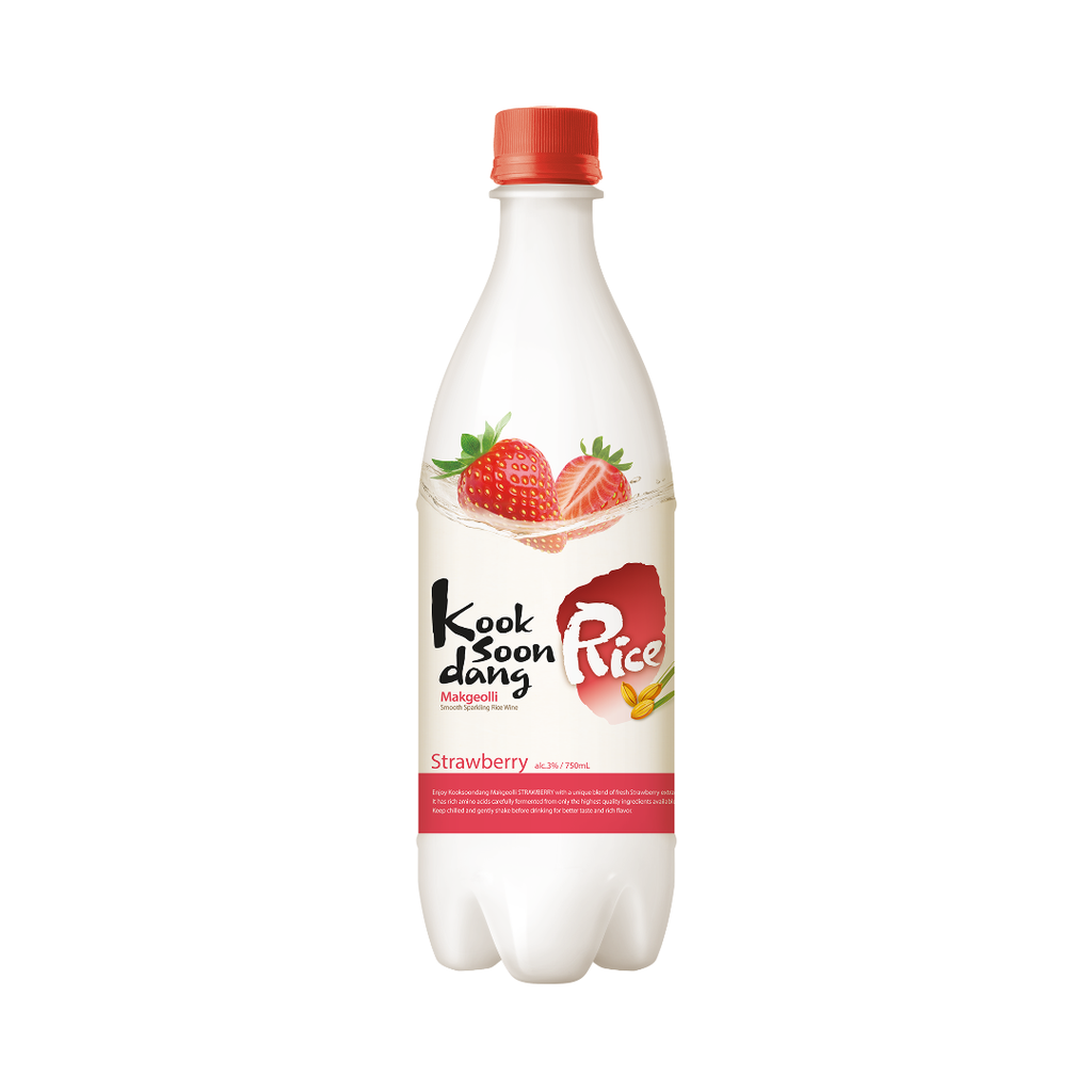 KOOKSOONDANG MAKKOLI (FRAGOLA) ALC. 3％ 750ml*20
