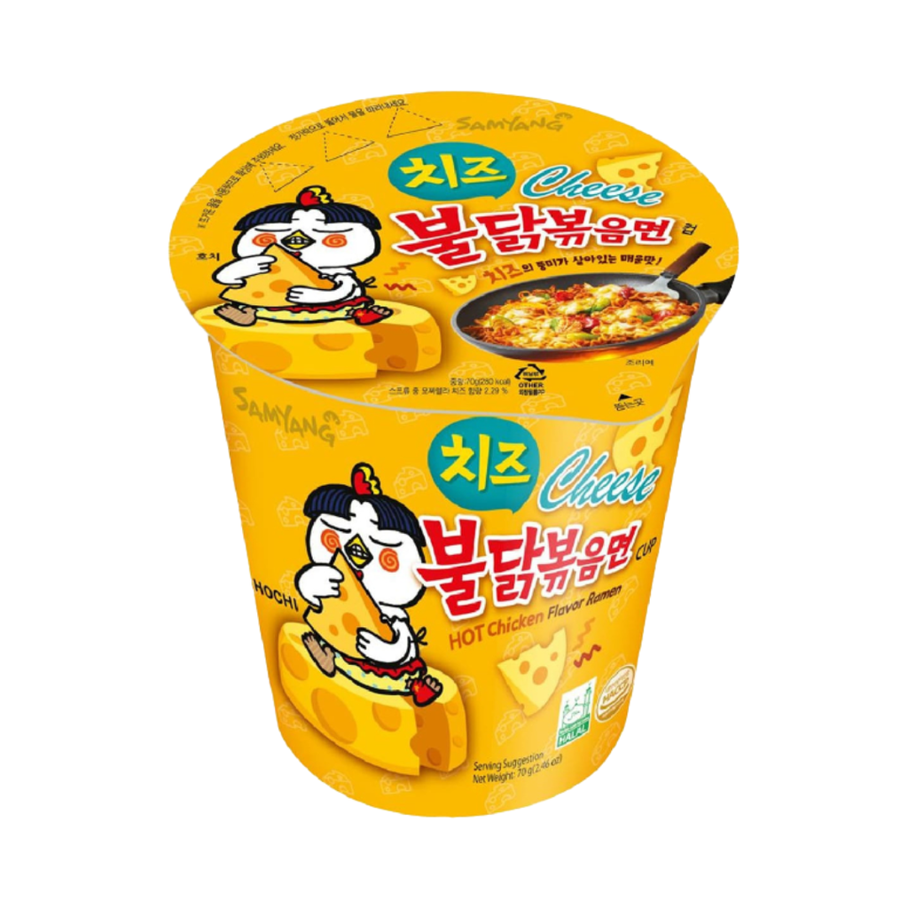 SAMYANG BULDAK CHEESE CUP RAMEN 70g*6 