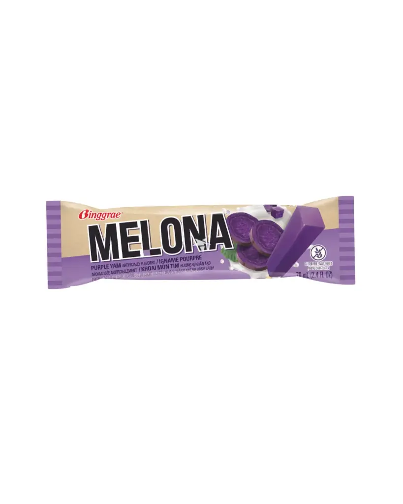 BINGGRAE MELONA UBE PURPLE YAM (70ml*8)*8