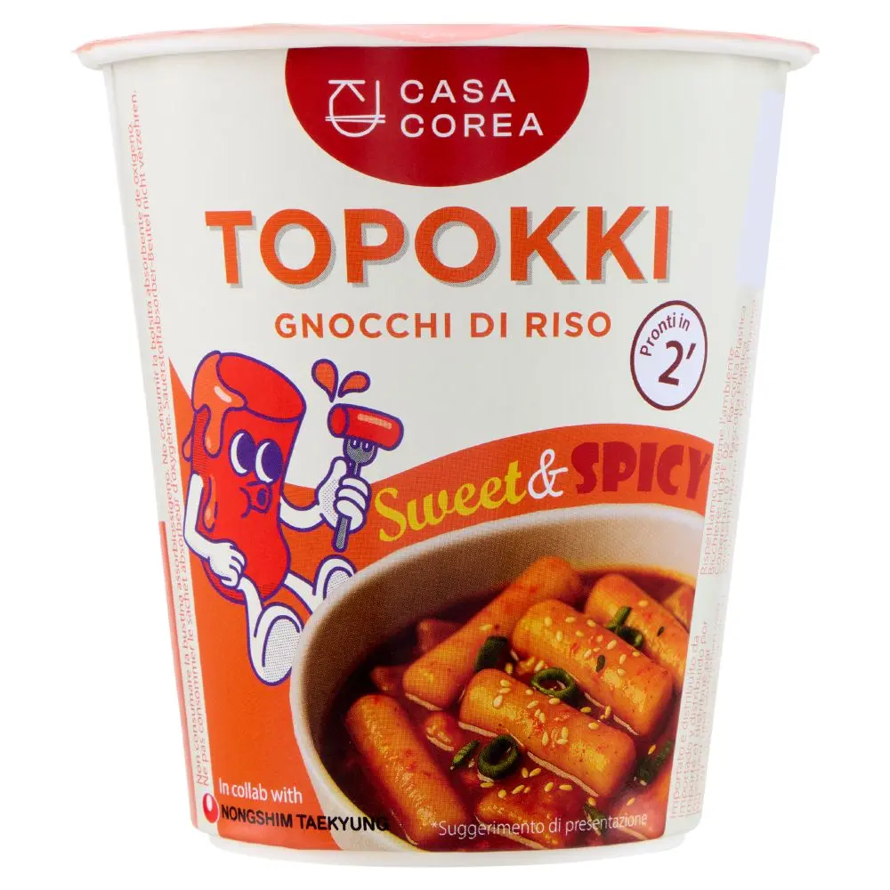 CASA COREA x NONGSHIM TOPOKKI SWEET&SPICY 115g*6