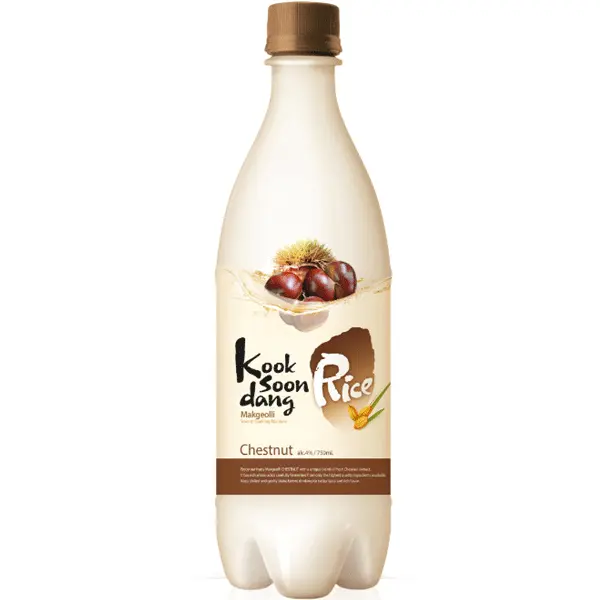 KOOKSOONDANG MAKKOLI (CHESTNUT) ALC. 4％ 750ml*20 