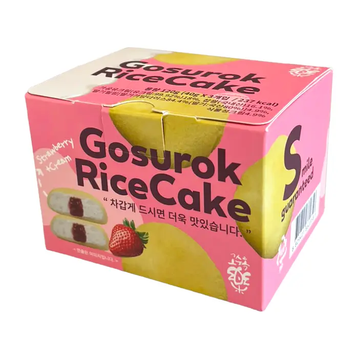 MOCHI COREANO CON CREMA ALLA FRAGOLA (40g*3)*36