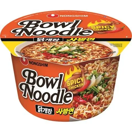 [N1NSA211C] NONGSHIM SPICY CHICKEN BOWL 100g*12