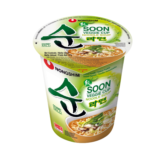 [N1NSA216C] NONGSHIM SOON VEGGIE CUP NOODLE 67g*6