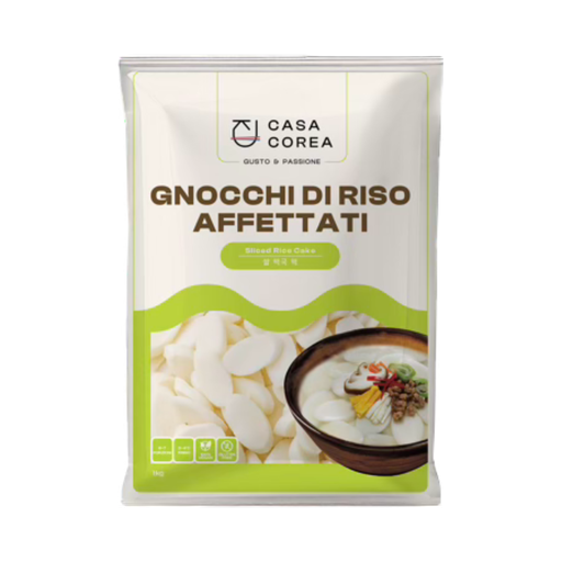 [N1SDF003C] CASA COREA GNOCCHI DI RISO AFFETTATI 1kg*10