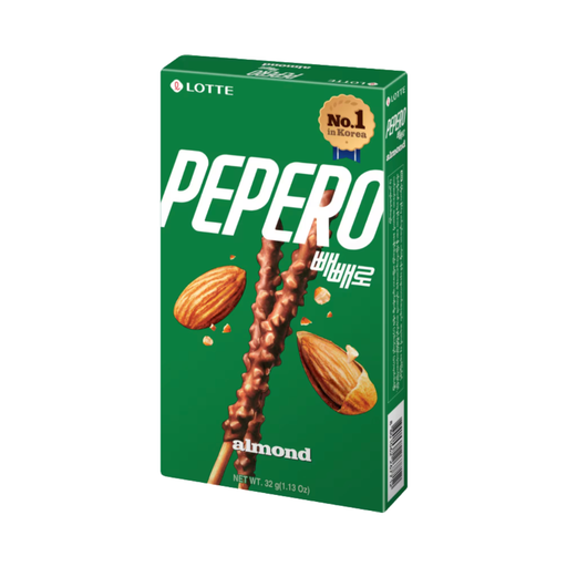 [N2LTA007C] LOTTE PEPERO ALMOND 32g*40