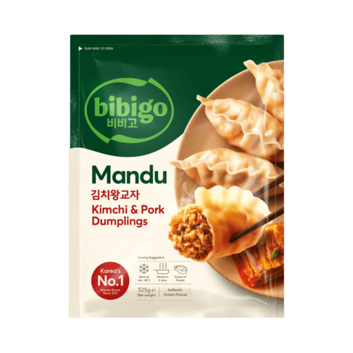 [N4CJC002C] CJ BIBIGO RAVIOLI KIMCHI & MAIALE 525g*15