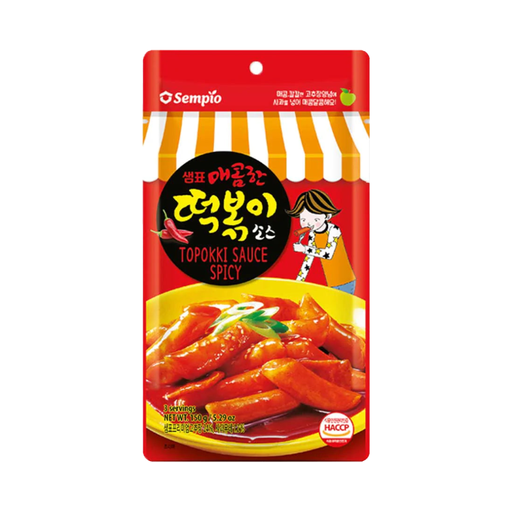 [N1SPA039C] SEMPIO TOPOKKI SAUCE SPICY (150g*6)*4