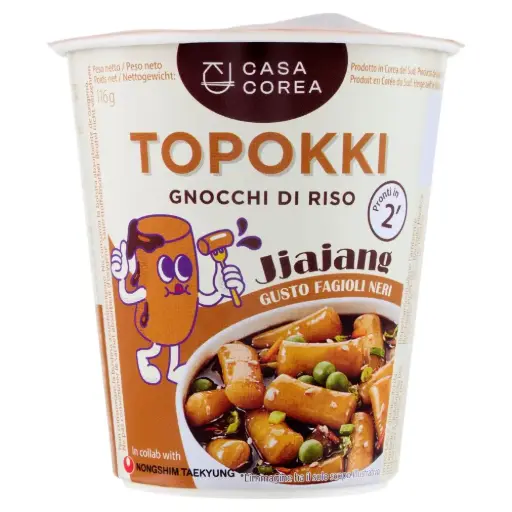 [N1PAA013C] CASA COREA x NONGSHIM TOPOKKI JJAJANG 116g*6